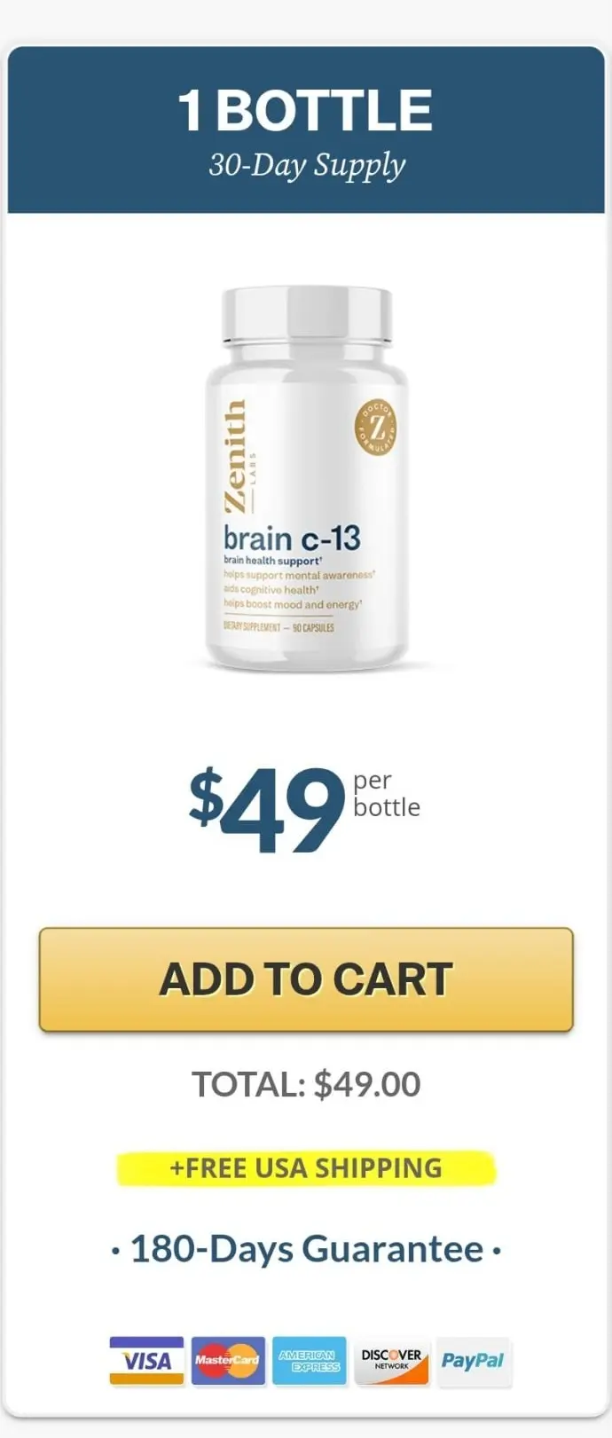 Brain c 13 buy